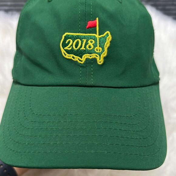 Masters Green Cap with Yellow Embroidery - Picture 2 of 9